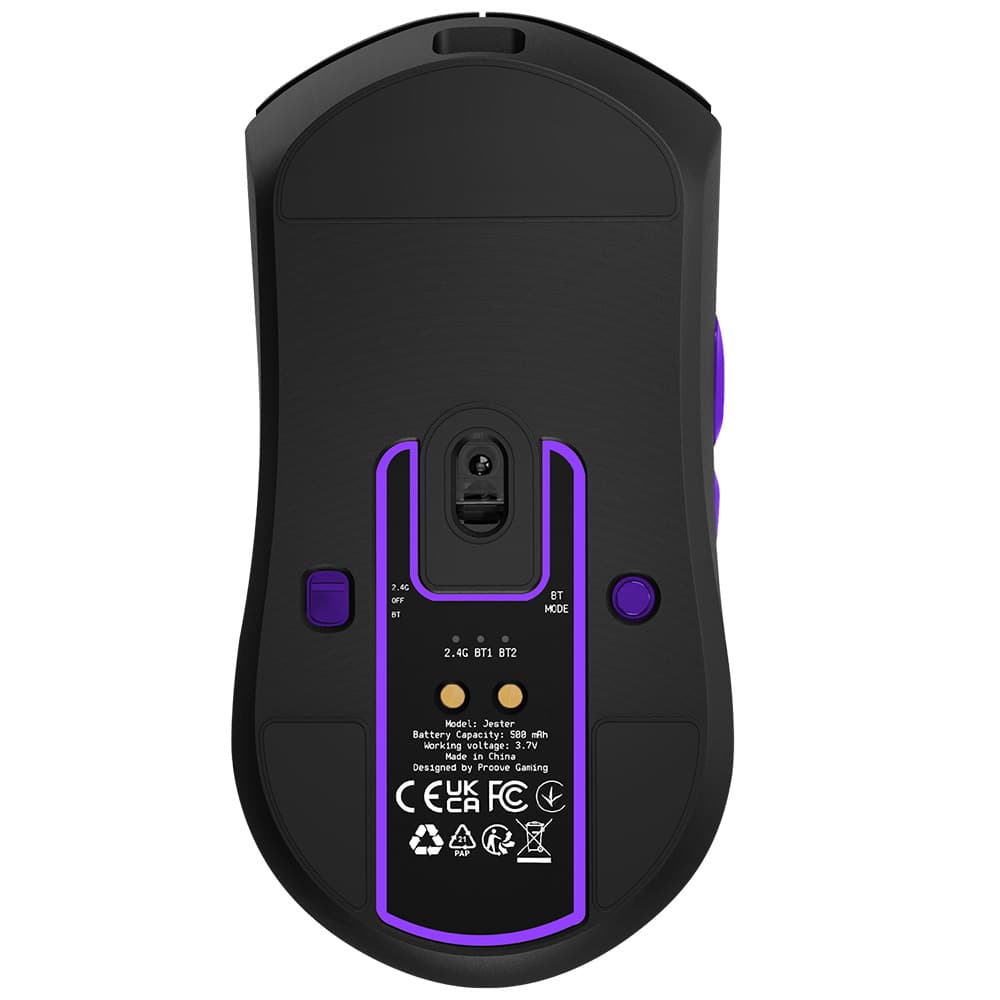 Proove - Ασύρματο Ποντίκι Jester 8K (WMJS00022001) - για Gaming, Οθόνη OLED, 7 Κουμπιά, 800-26000DPI, 500mAh, 1.5m - Μαύρο 5