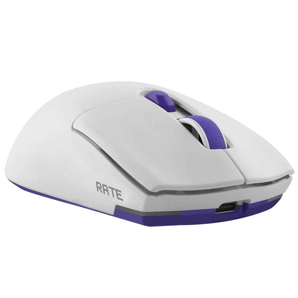 Proove - Ασύρματο Ποντίκι Rate Special Edition (CMRTWRS03002) - για Gaming, με 6 Κουμπιά, 800-12000DPI, 650mAh, 1.5m - Λευκό 3