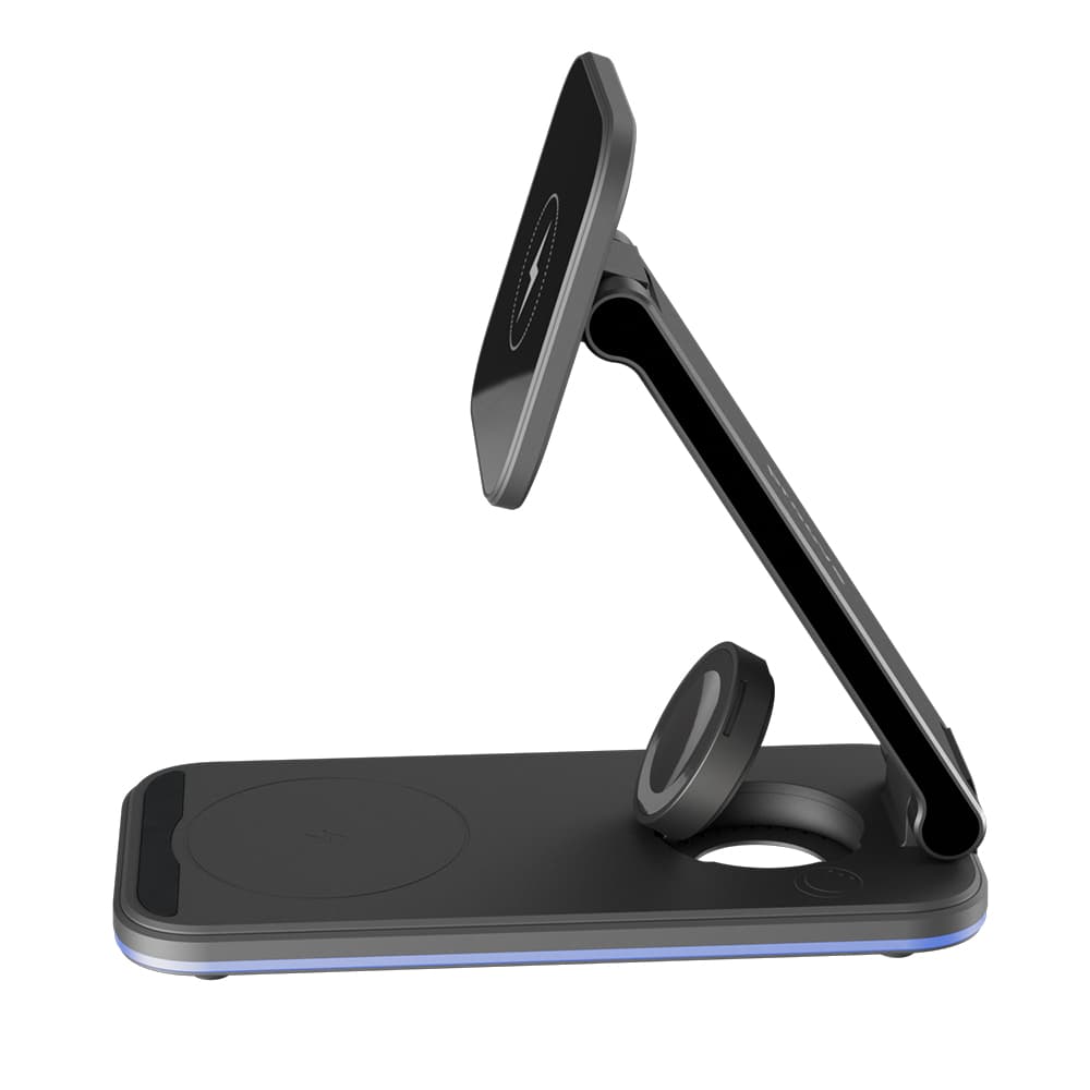 Proove - Ασύρματος Σταθμός Φόρτισης Energy Fold (WSEF15010001) - MagSafe, 3 σε 1, για iPhone, AirPods, Apple Watch, 15W - Μαύρο 4
