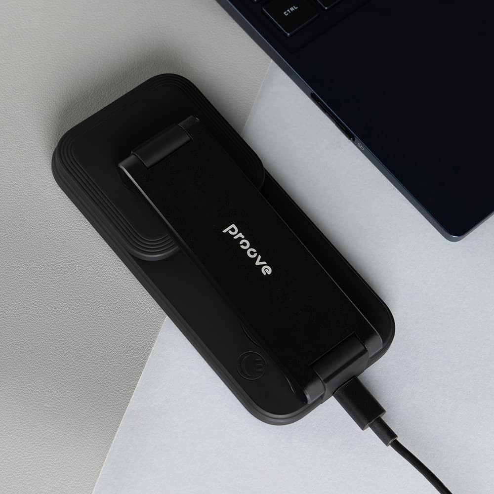 Proove - Ασύρματος Σταθμός Φόρτισης Energy Fold (WSEF15010001) - MagSafe, 3 σε 1, για iPhone, AirPods, Apple Watch, 15W - Μαύρο 6