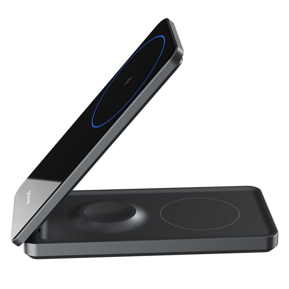 Proove - Ασύρματος Σταθμός Φόρτισης Metal Edge (WSME15010003) - MagSafe, για iPhone, AirPods, iWatch, Πτυσσόμενος, 15W - Γκρι 5