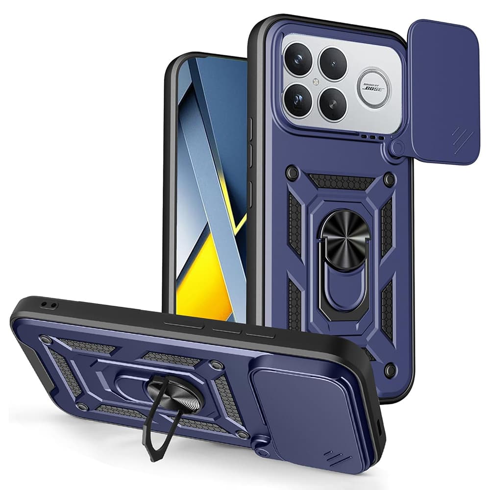 Techsuit CamShield Series - θήκη για Xiaomi Poco F8 Ultra - Μπλε