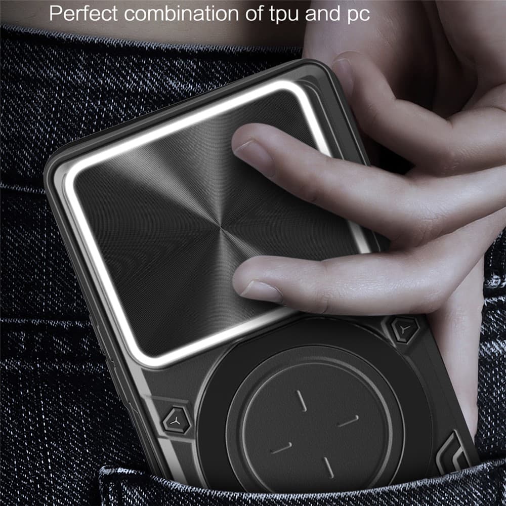 Techsuit CamGuard Pro - θήκη για Xiaomi Redmi Note 15 Pro+ 5G / Poco M8 Pro - Μαύρο 4