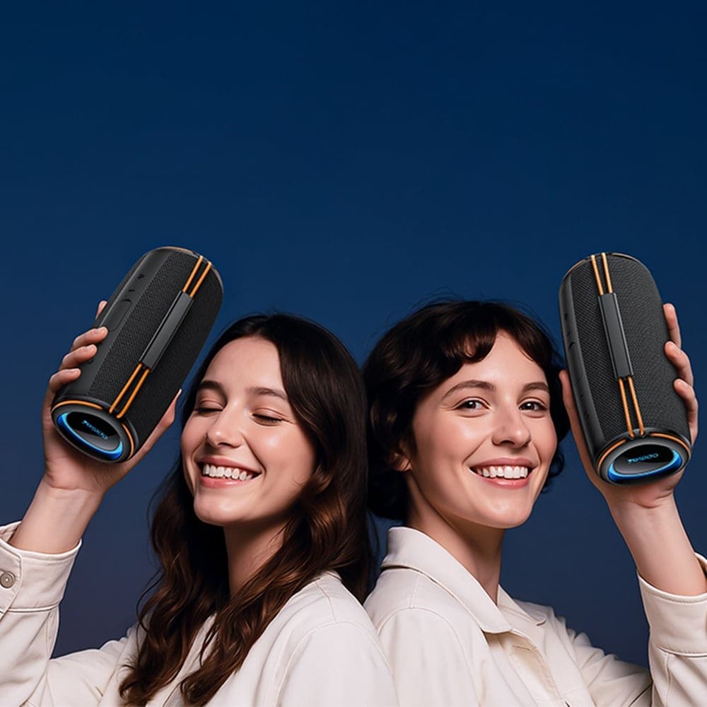 Yesido - Ασύρματο Ηχείο (YSW38) - Bluetooth 5.3, Φωτισμός RGB, TWS, Κάρτα TF, USB, AUX, 2000mAh, 30W - Μαύρο 5