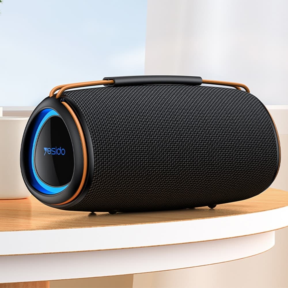 Yesido - Ασύρματο Ηχείο (YSW38) - Bluetooth 5.3, Φωτισμός RGB, TWS, Κάρτα TF, USB, AUX, 2000mAh, 30W - Μαύρο 4
