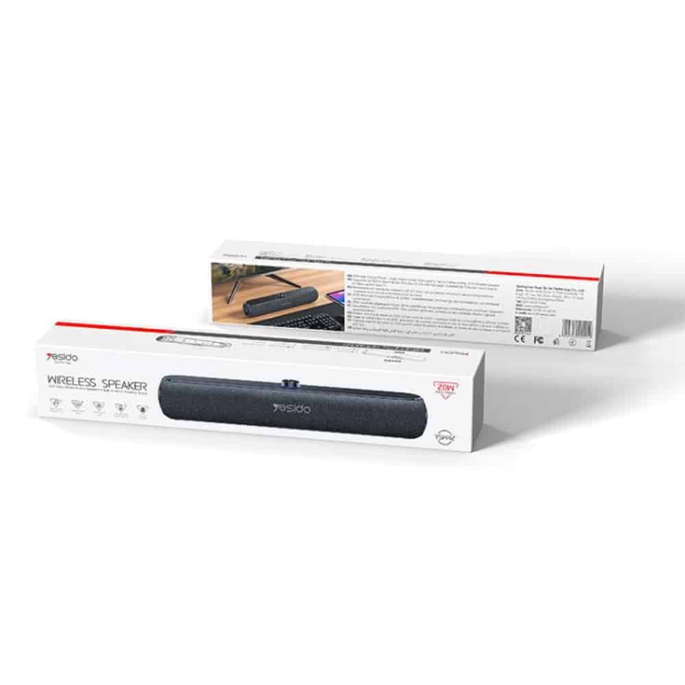 Yesido - Ασύρματο ηχείο (YSW42) - Bluetooth 5.3, Type-C, TF, 2000mAh, 20W - Μαύρο 7