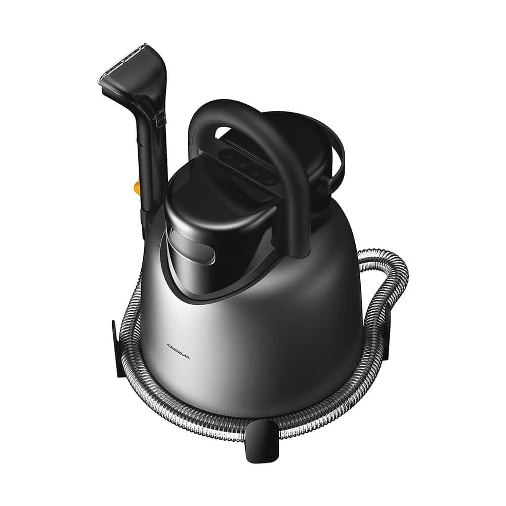 Deerma - Ατμοκαθαριστής (BY700 S) - 13000Pa, 1700W, Υψηλή θερμοκρασία, 3 λειτουργίες, 5 κεφαλές βουρτσίσματος, μεγάλη χωρητικότητα, IPX4, 5 μέτρα - Μαύρο 2