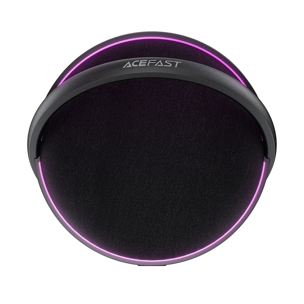 Acefast - Ασύρματο ηχείο (K5 Pro) - με βάση, TF, BT 5.4, AUX, επεξεργαστή DSP, RGB, 100W, 4000mAh, IPX4, USB-C - Μαύρο 2