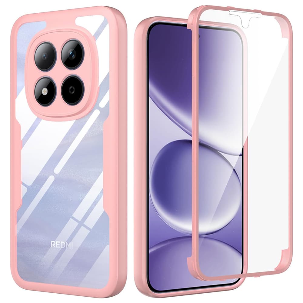 Techsuit ColorVerse 360 Series - θήκη για Xiaomi Redmi Note 15 Pro - Διάφανο
