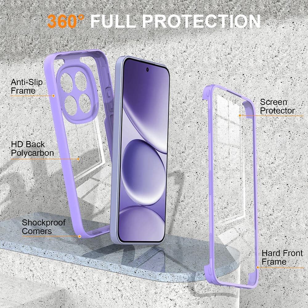Techsuit ColorVerse 360 Series - θήκη για Xiaomi Redmi Note 15 Pro / Pro+ 5G Poco M8 - Πολύχρωμο 2