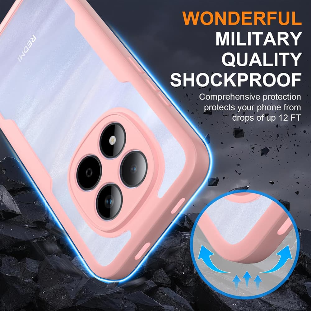 Techsuit ColorVerse 360 Series - θήκη για Xiaomi Redmi Note 15 Pro / Pro+ 5G Poco M8 - Πολύχρωμο 5