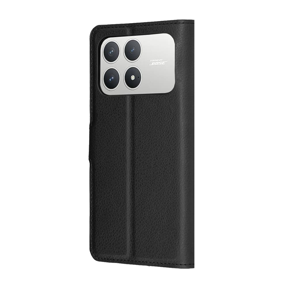 Techsuit Leather Folio - θήκη για Xiaomi Poco F8 Pro - Μαύρο 5