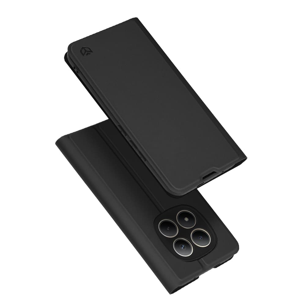 Techsuit Magskin Book - θήκη για Xiaomi Redmi Note 15 Pro+ 5G / Poco M8 Pro - Μαύρο