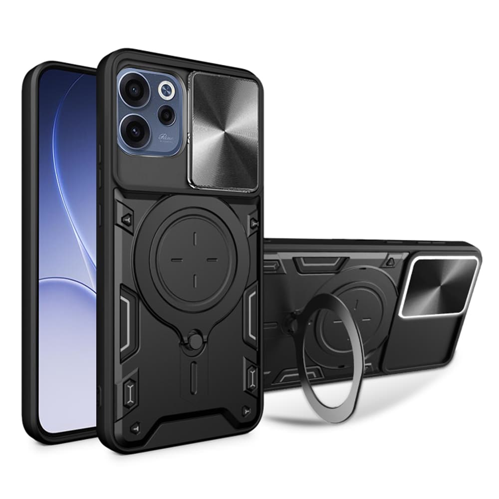 Techsuit CamGuard Pro - θήκη για Oppo Reno15 F / FS 5G - Μαύρο
