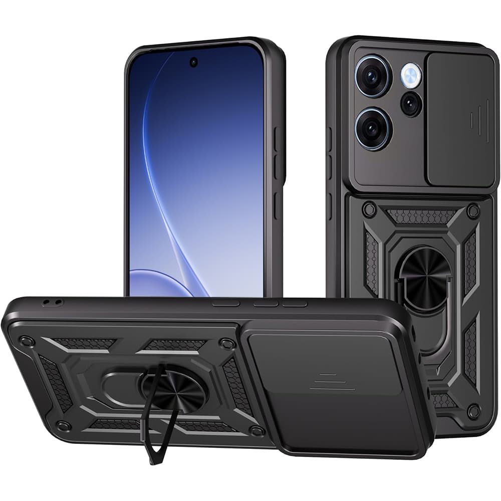 Techsuit CamShield Series - θήκη για Oppo Reno15 F / FS 5G - Μαύρο