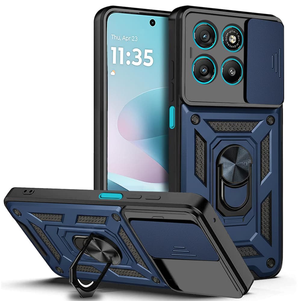 Techsuit CamShield Series - θήκη για Motorola Moto G57 Power / G67 - Μπλε