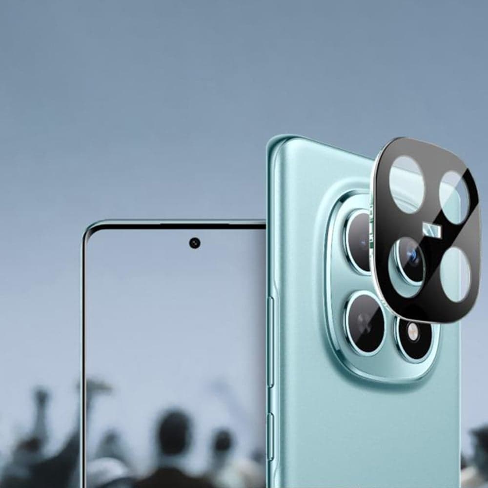 Techsuit - Πλήρες γυαλί κάμερας - Xiaomi Redmi Note 15 5G / Poco M8 5G - Μαύρο 3