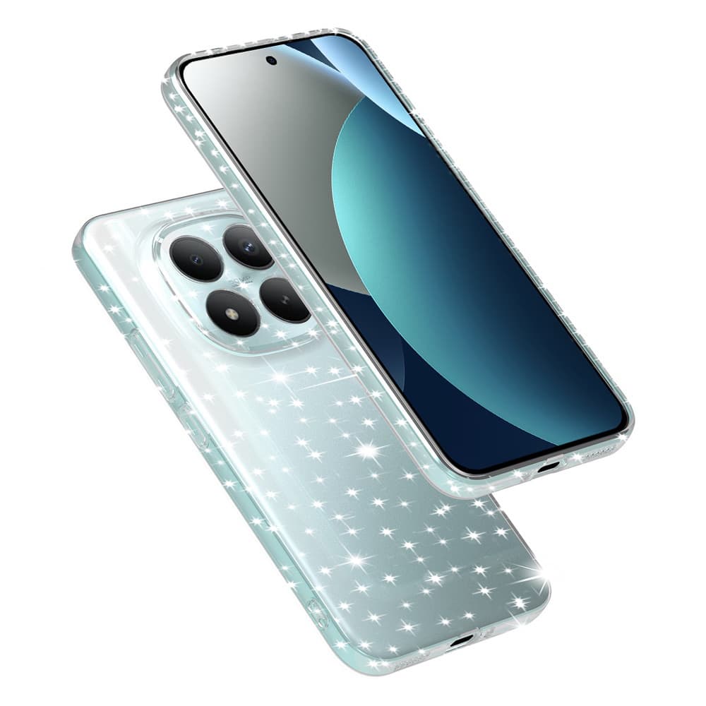 Techsuit SparkleSkin Series - θήκη για Xiaomi Redmi Note 15 Pro / Pro+ 5G Poco M8 - Διάφανο