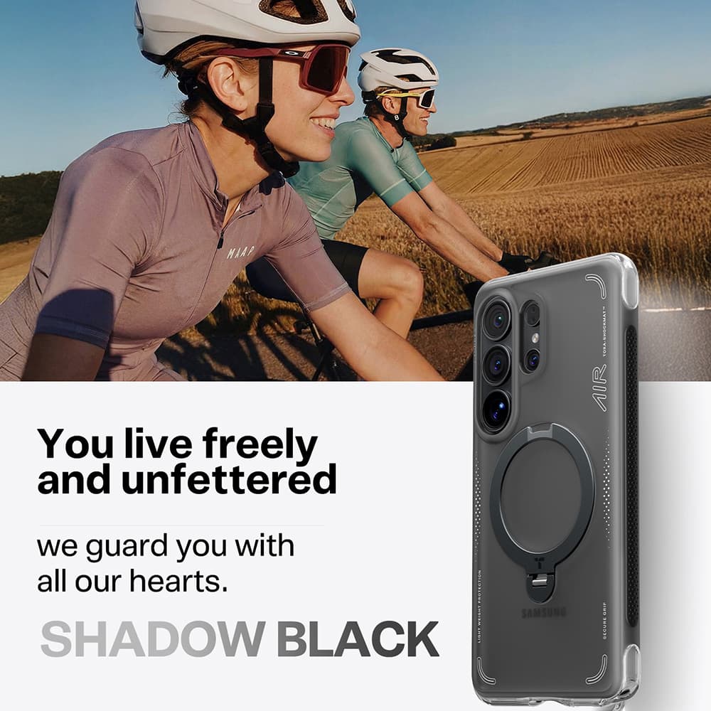 Torras Ostand Spin Air Series - θήκη για Samsung Galaxy S26 Ultra - Μαύρο 2