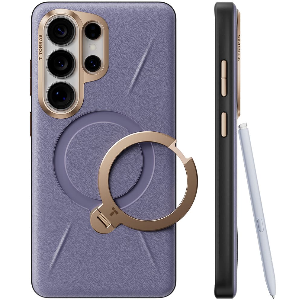 Torras QPRO Leather Series - θήκη για Samsung Galaxy S26 Ultra - Διάφανο