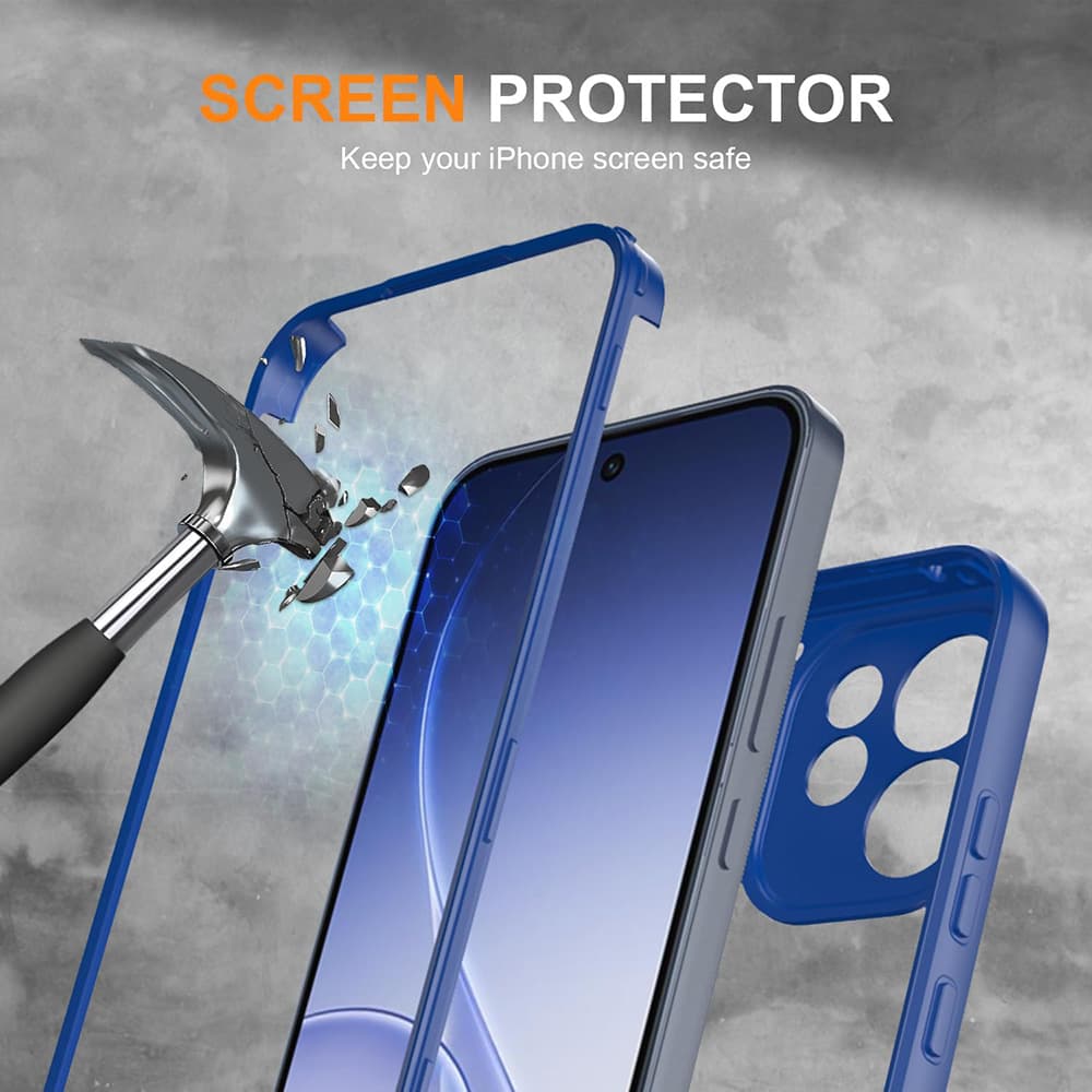 Techsuit ColorVerse 360 Series - θήκη για Oppo Reno15 F / FS 5G - Διάφανο 3