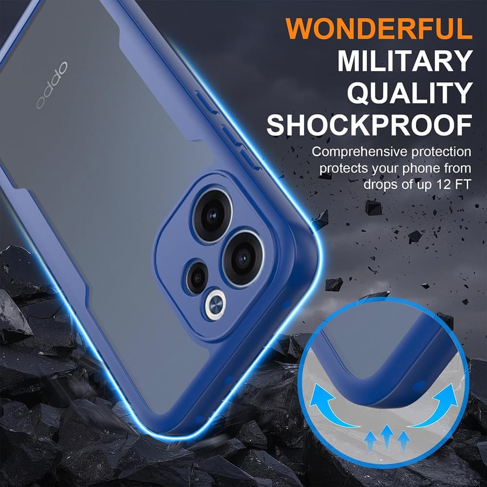 Techsuit ColorVerse 360 Series - θήκη για Oppo Reno15 F / FS 5G - Διάφανο 5