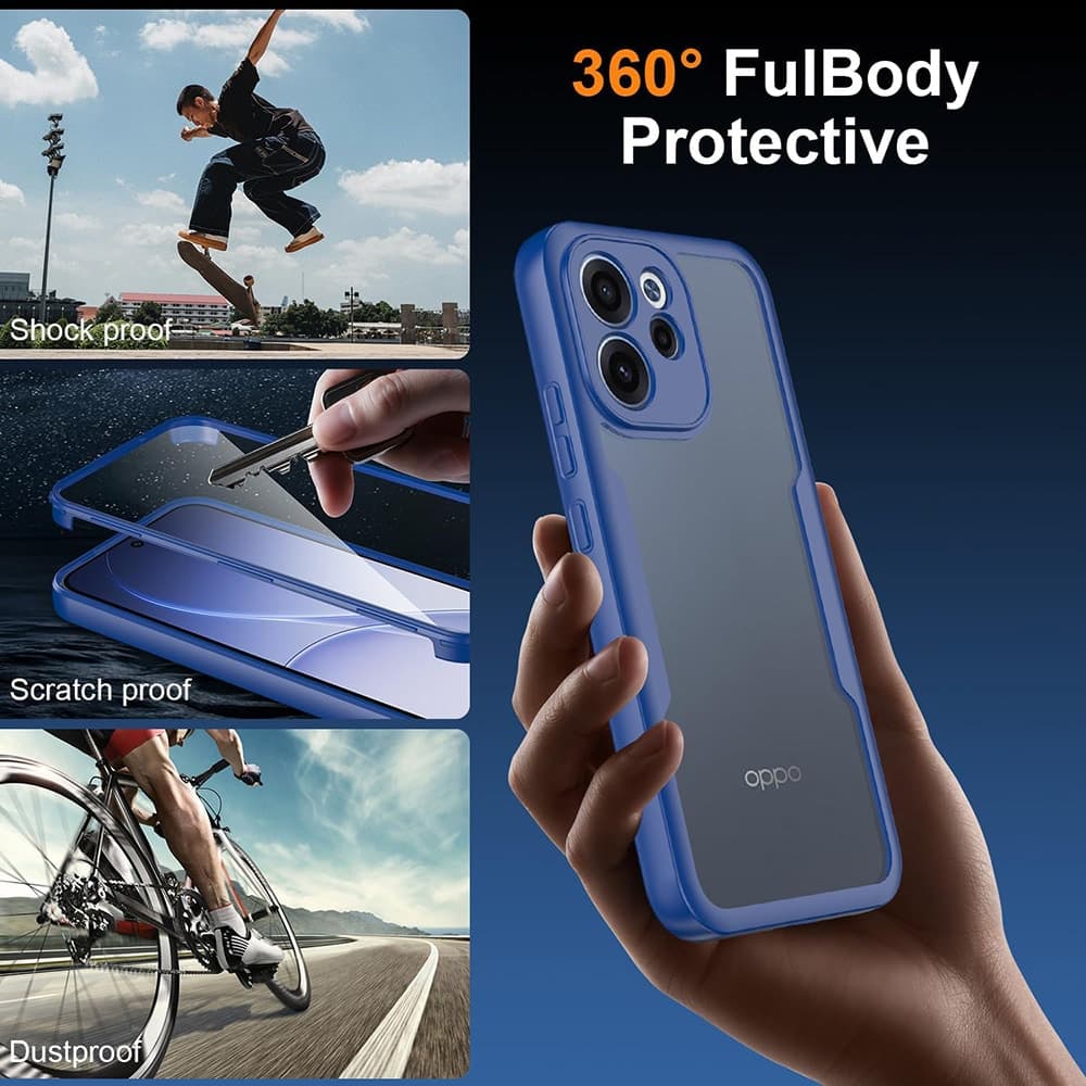 Techsuit ColorVerse 360 Series - θήκη για Oppo Reno15 F / FS 5G - Διάφανο 6