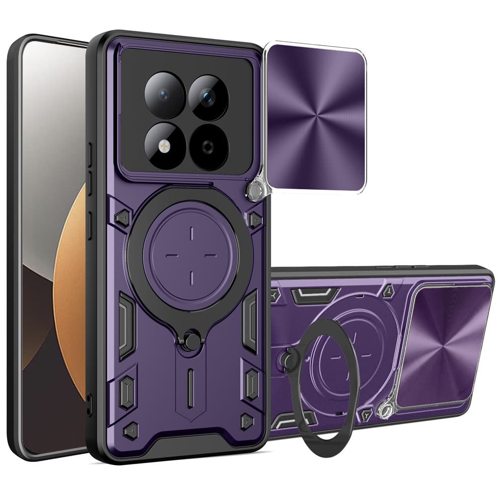Techsuit CamGuard Pro - θήκη για Xiaomi Redmi Note 15 Pro - Πολύχρωμο