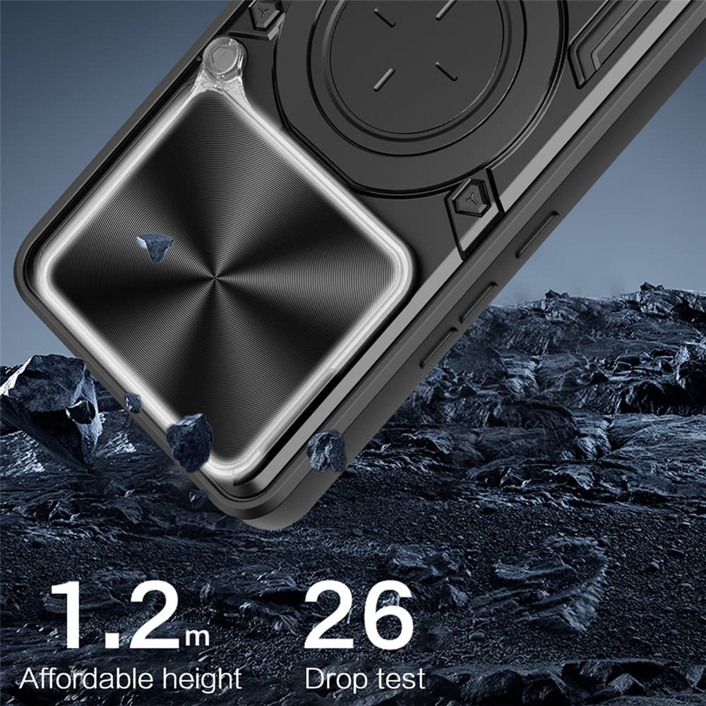 Techsuit CamGuard Pro - θήκη για Xiaomi Redmi Note 15 Pro+ 5G / Poco M8 Pro - Ροζ 3