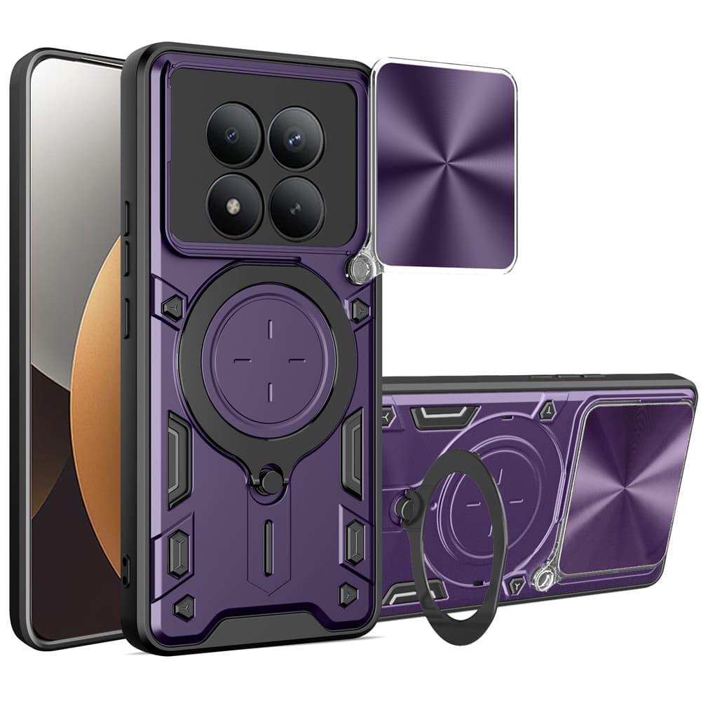 Techsuit CamGuard Pro - θήκη για Xiaomi Poco M8 Pro - Πολύχρωμο