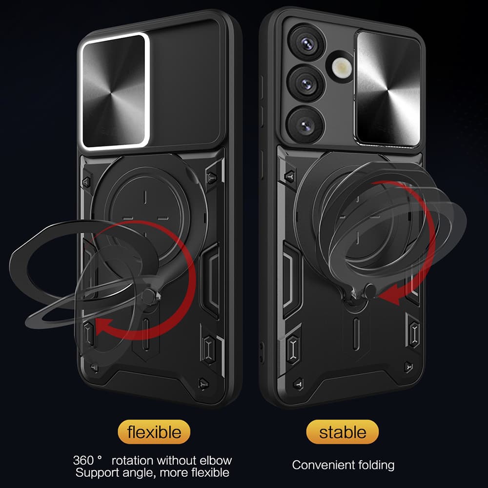 Techsuit CamGuard Pro - θήκη για Oppo Reno15 Pro - Μαύρο 4