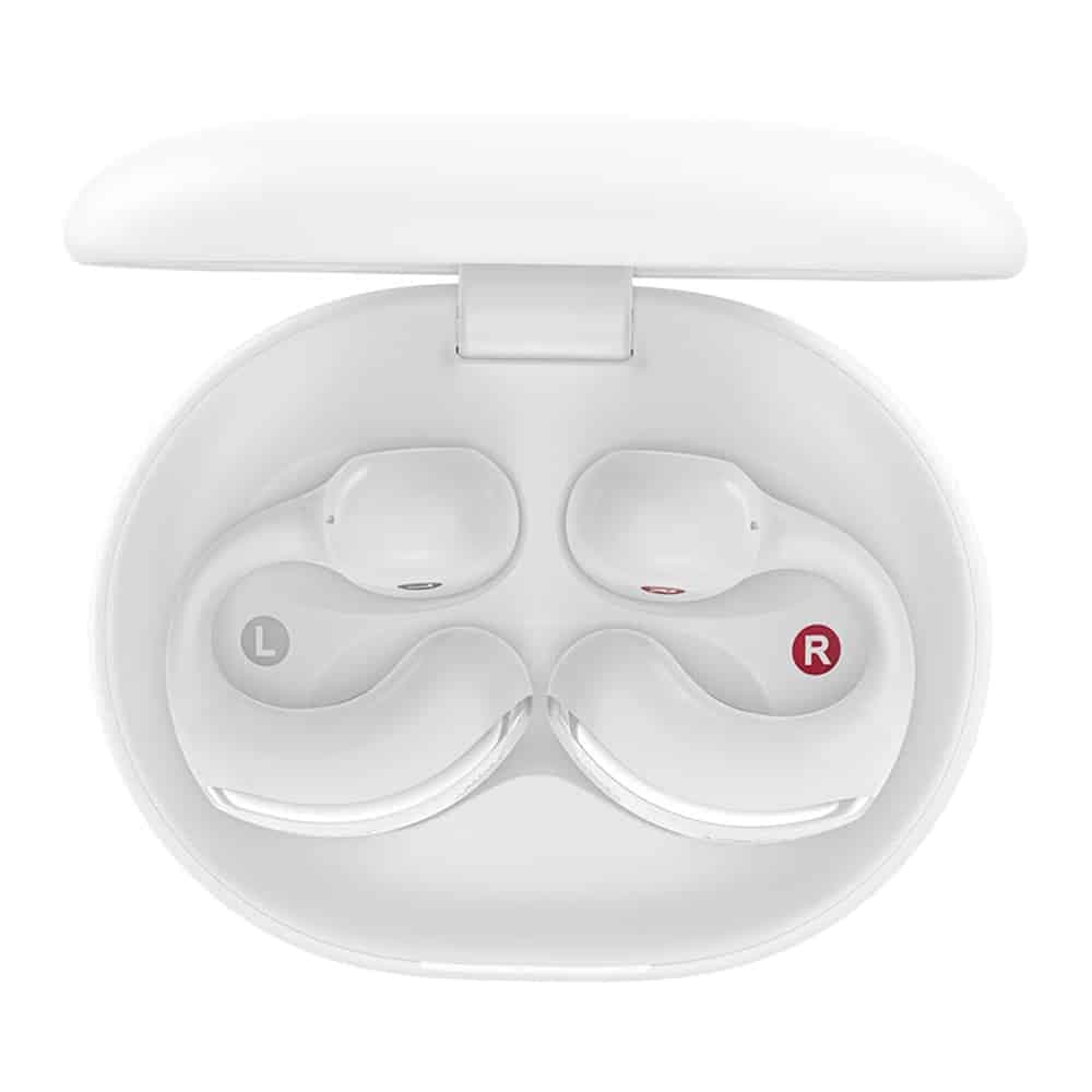 Acefast - Ασύρματα ακουστικά Aceclip Pro (FA006) - OWS Stereo, BT 5.4, Διπλό μικρόφωνο με ακύρωση θορύβου, 400mAh, IP55, Type-C - Λευκό 2