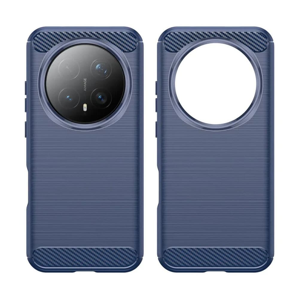 Techsuit Carbon Silicone - θήκη για Honor Magic8 Pro - Μπλε 2