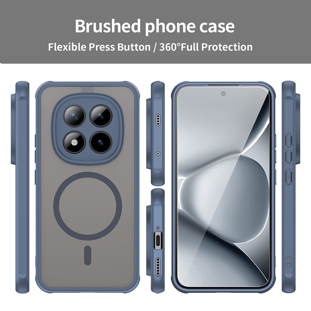 Techsuit HaloFrost II - θήκη για Xiaomi Redmi Note 15 Pro / Poco M8 - Μπλε 6