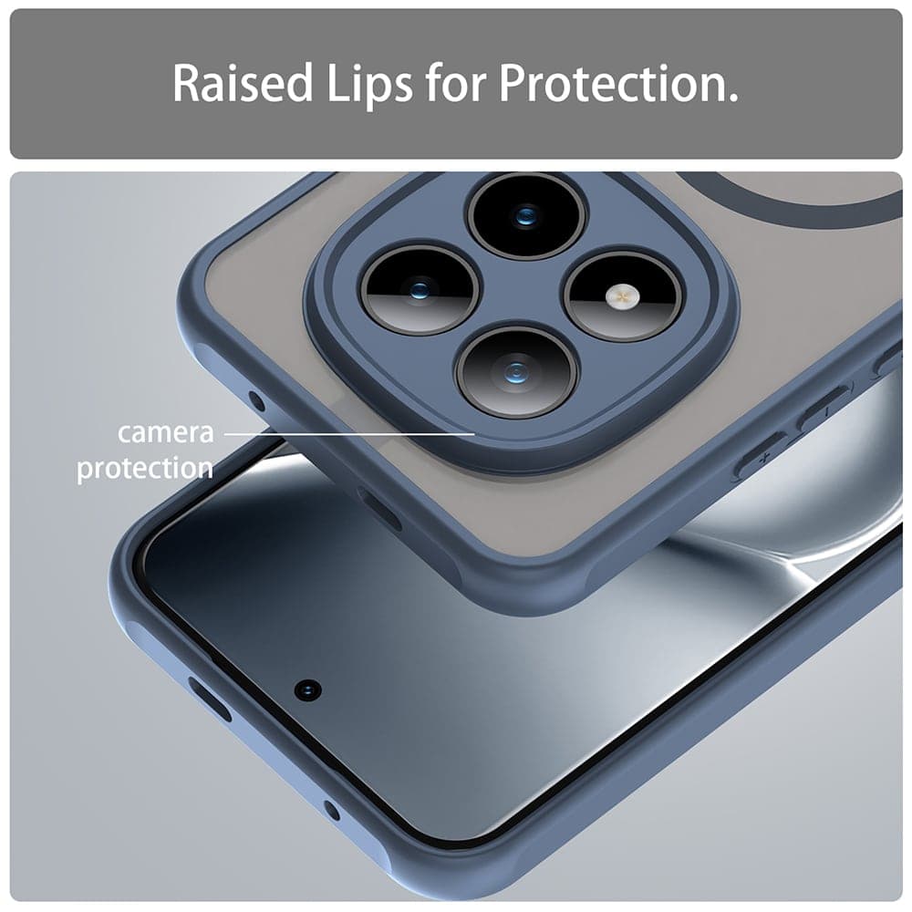 Techsuit HaloFrost II - θήκη για Xiaomi Redmi Note 15 Pro / Poco M8 - Μπλε 4