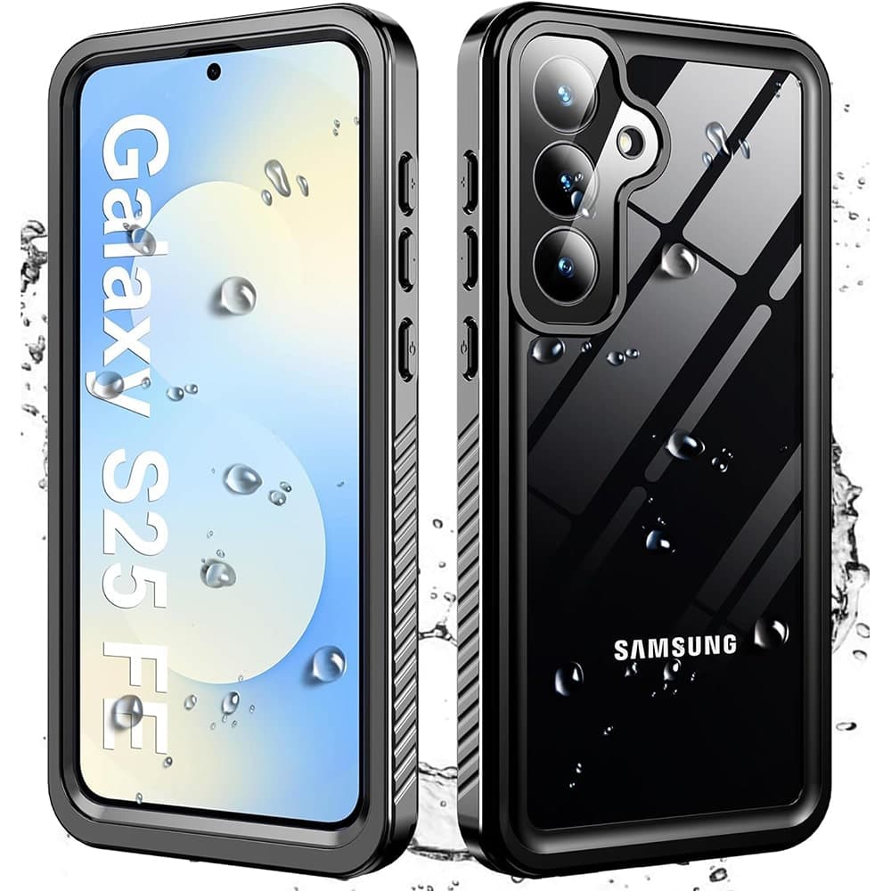 ShellBox Waterproof IP68 - θήκη για Samsung Galaxy S25 FE - Μαύρο 2