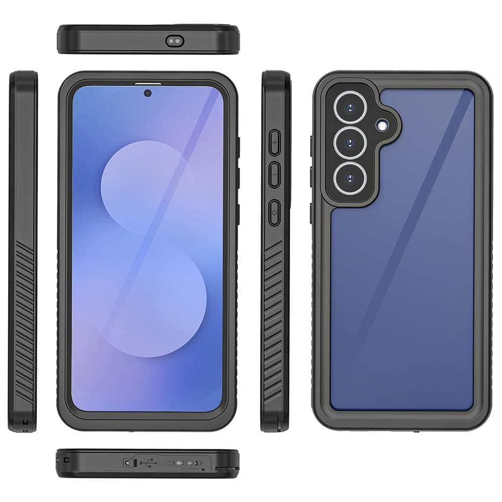 ShellBox Waterproof IP68 - θήκη για Samsung Galaxy S25 FE - Μαύρο 4