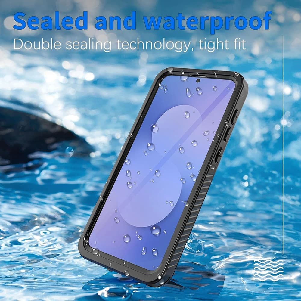 ShellBox Waterproof IP68 - θήκη για Samsung Galaxy S25 FE - Μαύρο 6