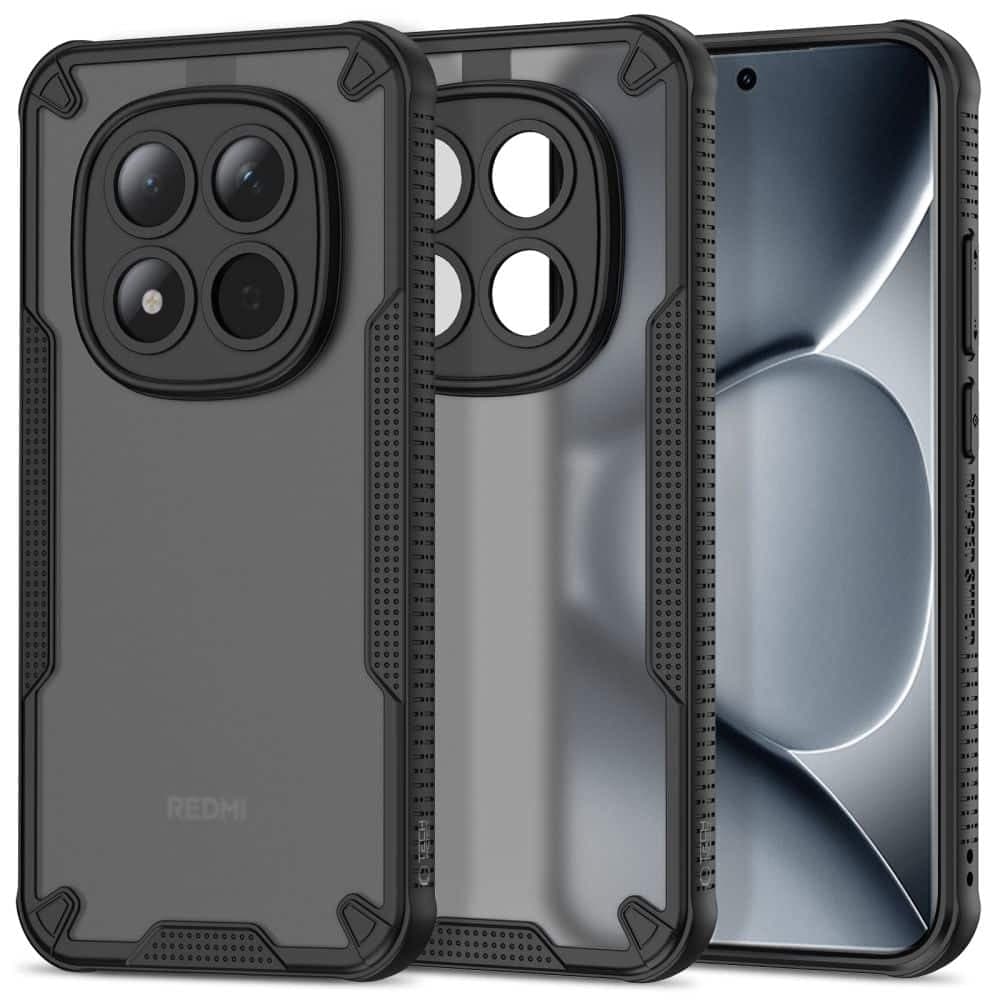 TECH-PROTECT RUGGED SHIELD - θήκη για Xiaomi Poco M8 Pro / Redmi Note 15 Pro+ Plus 5G - Μαύρο