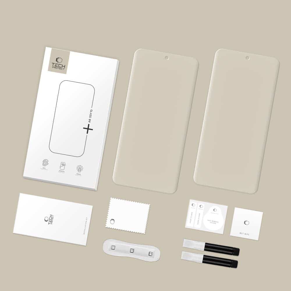 TECH-PROTECT GLASS UV+ - θήκη για Xiaomi Redmi Note 15 Pro / Poco M8 - Διάφανο 6