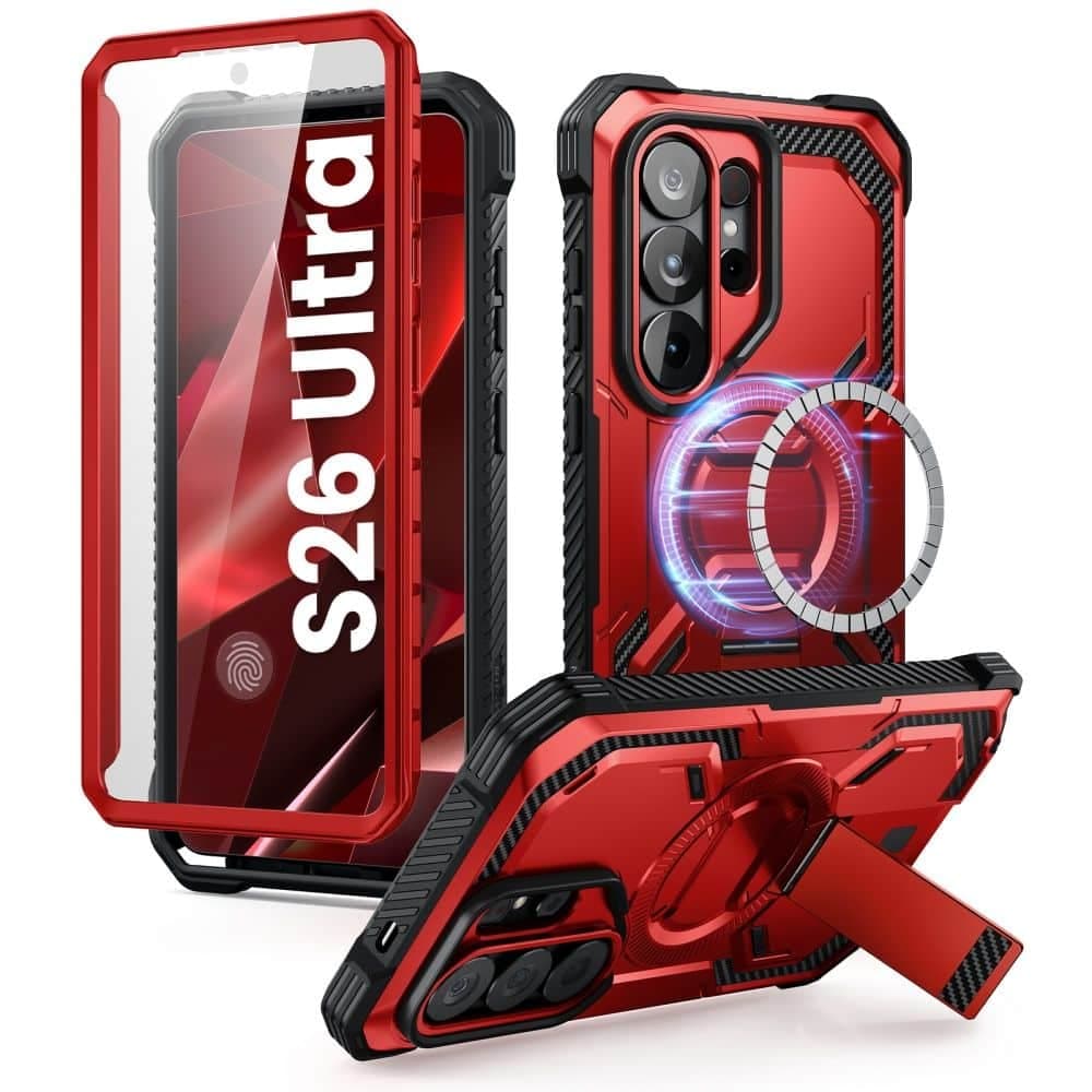 Supcase ARMORBOX - θήκη για Samsung Galaxy S26 Ultra - Κόκκινο 2