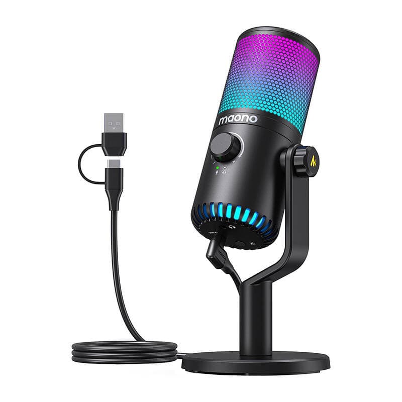 Μικρόφωνο παιχνιδιών Maono DM30RGB (μαύρο) 3