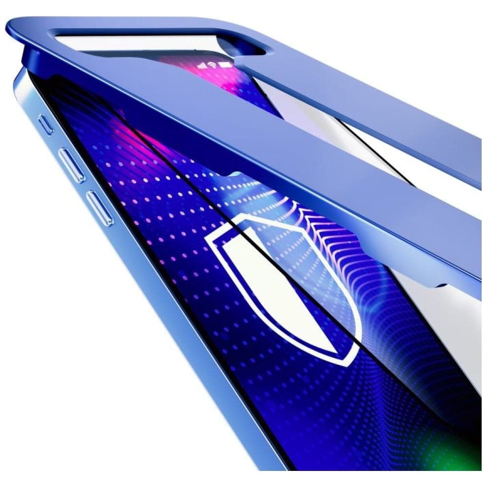 3MK Hardy iPhone 14 / 13 / 13 Pro 6,1" χημικά σκληρυμένο γυαλί μαύρο 12