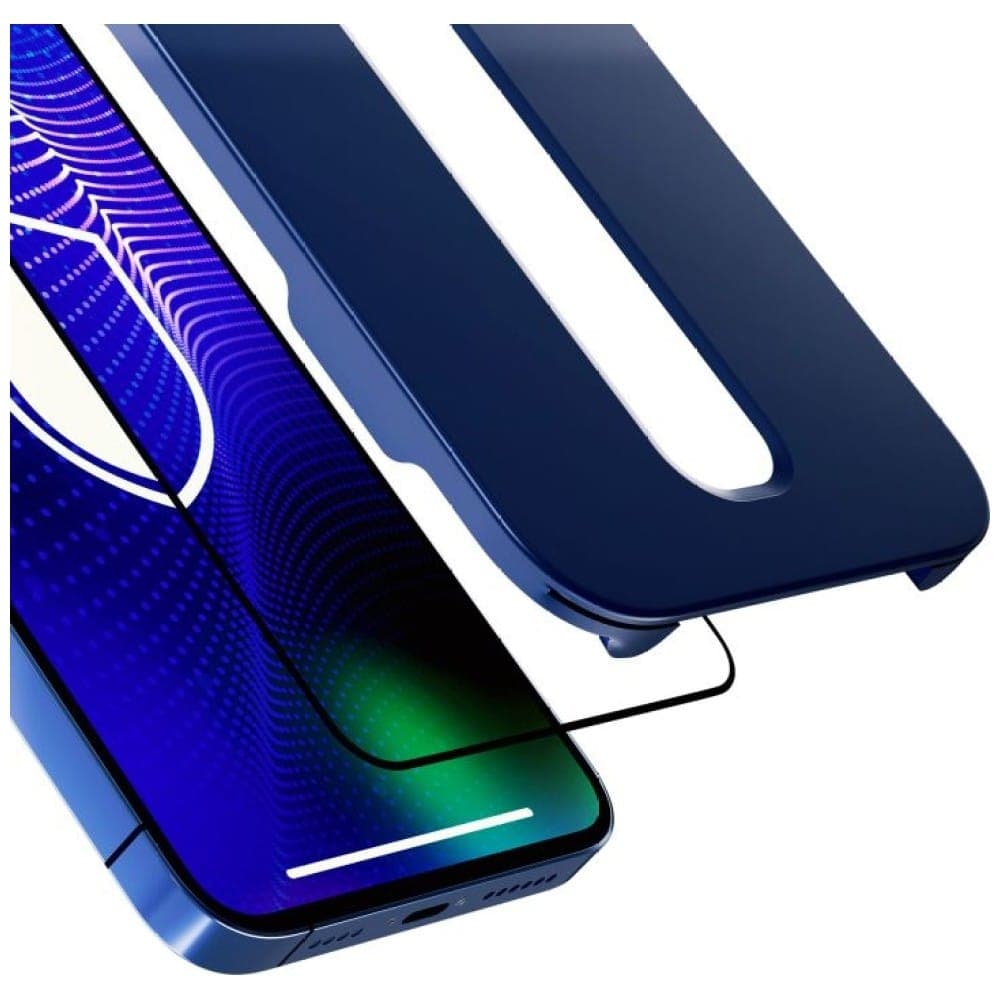 3MK Hardy iPhone 14 / 13 / 13 Pro 6,1" χημικά σκληρυμένο γυαλί μαύρο 13