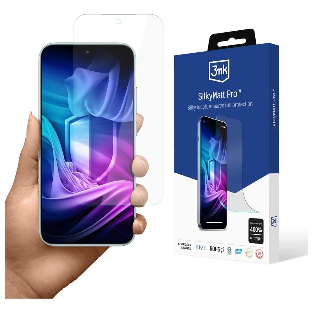 Ματ προστατευτική μεμβράνη 3MK Silky Matt Pro για POCO F8 Pro