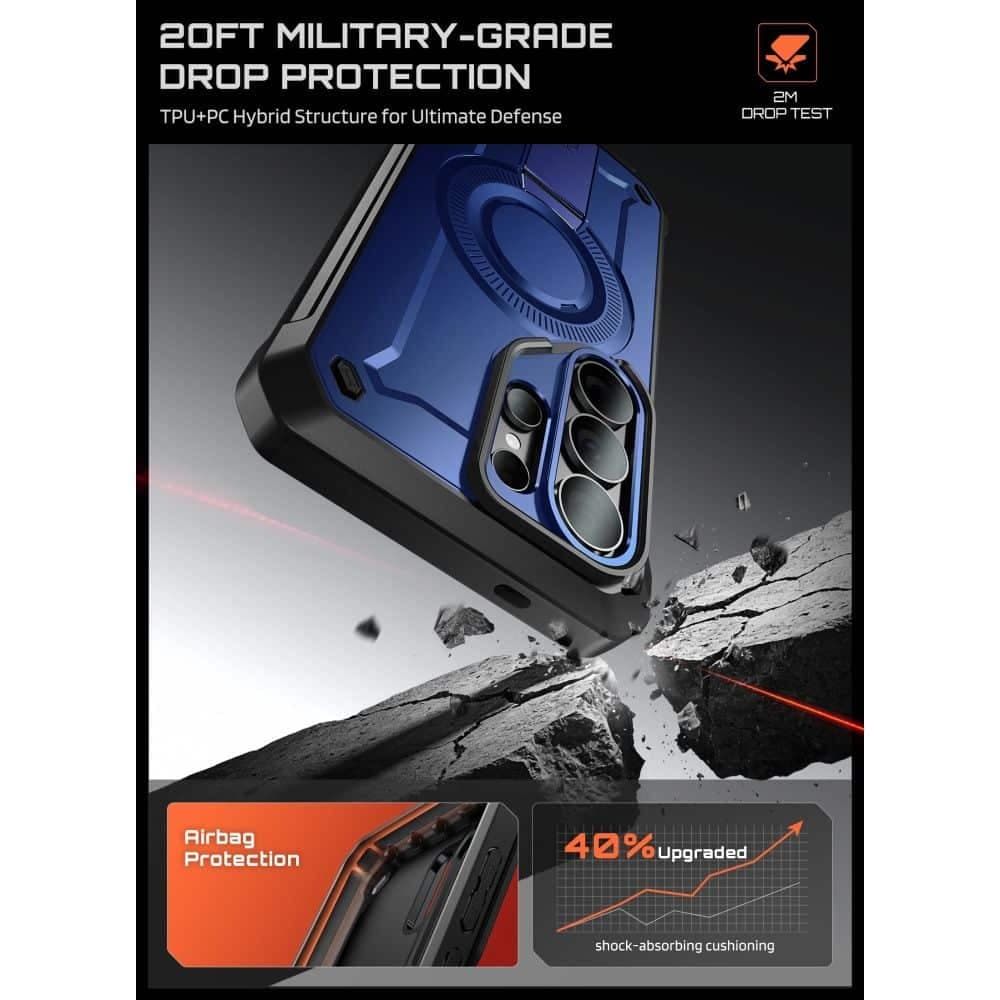 Supcase UNICORN BEETLE PRO - θήκη για Samsung Galaxy S26 Ultra - Μπλε 3
