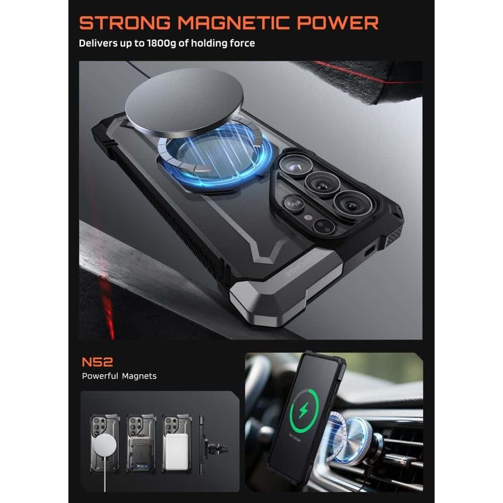 Supcase UB GRIP - θήκη για Samsung Galaxy S26 Ultra - Μαύρο 3