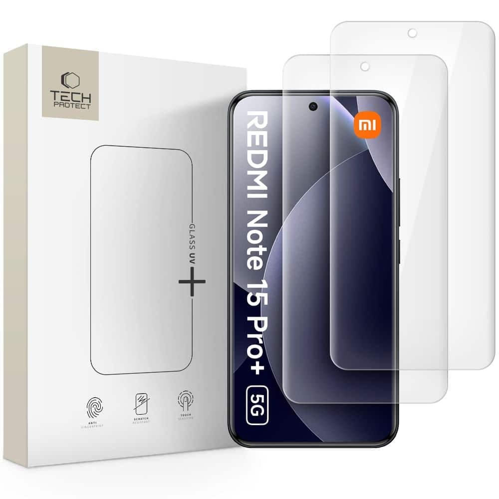 TECH-PROTECT GLASS UV+ - θήκη για Xiaomi Redmi Note 15 Pro / Poco M8 - Διάφανο