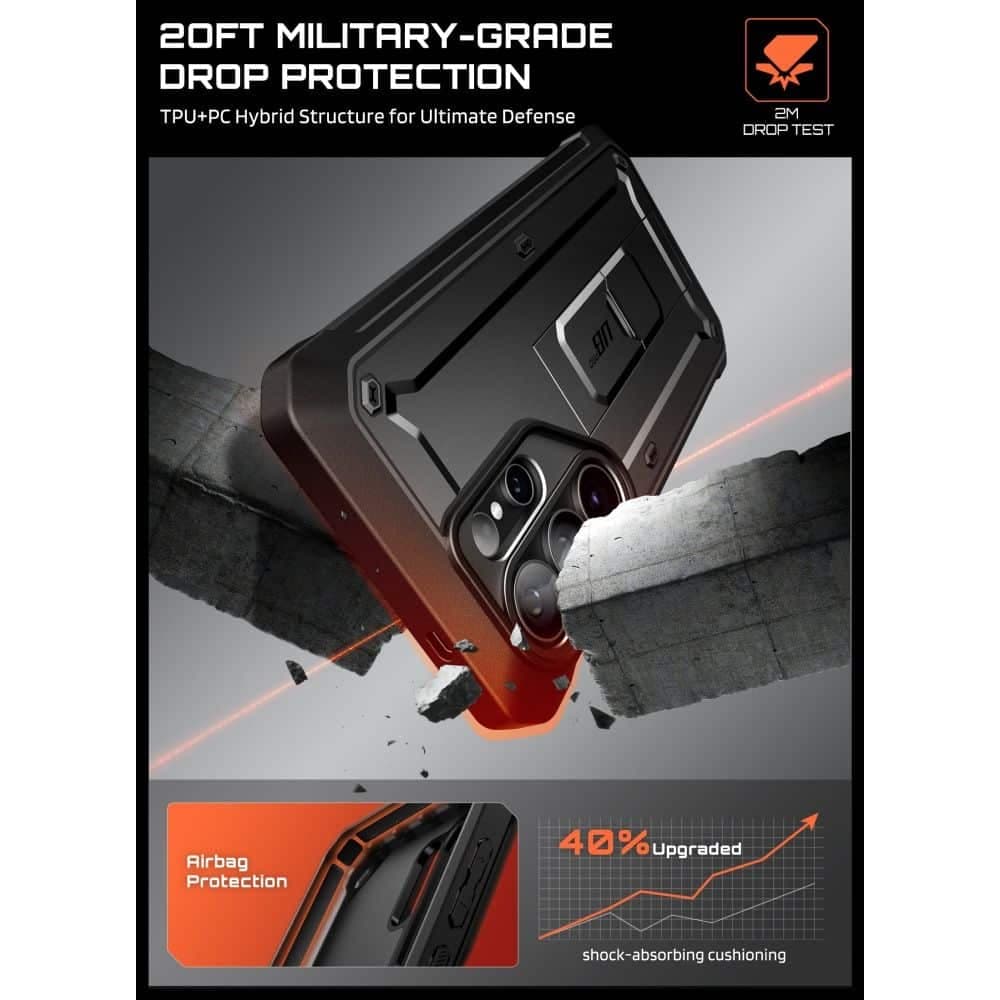 Supcase UNICORN BEETLE PRO - θήκη για Samsung Galaxy S26 Ultra - Μαύρο 3