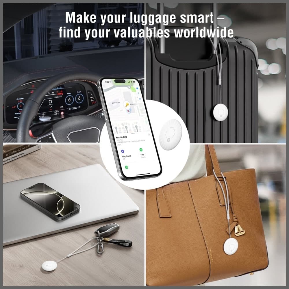 Εντοπιστής 4smarts SkyTag Duos λευκό 4 τεμάχια 9